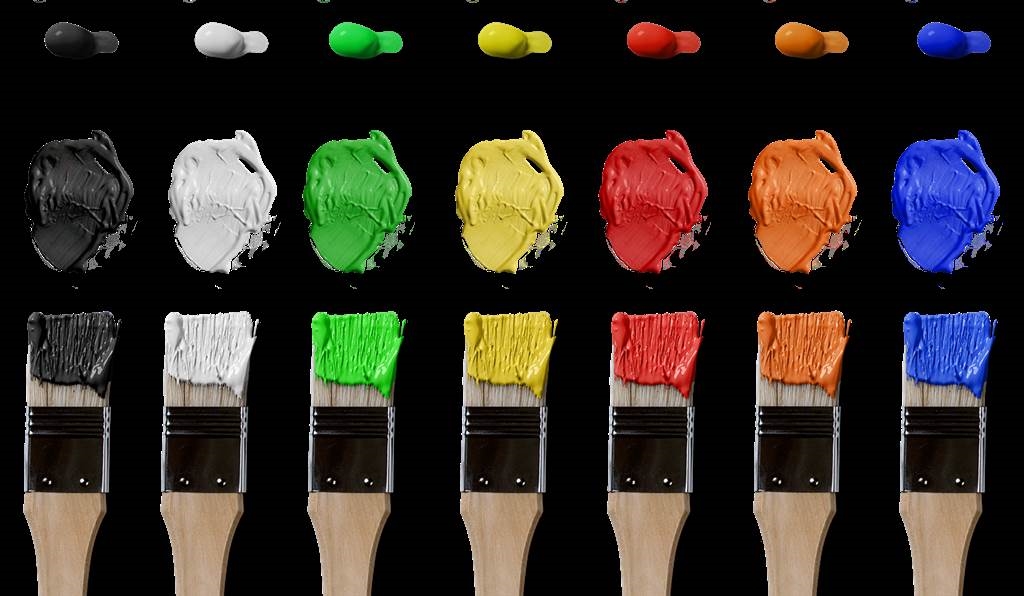 jak pomalować ścianę ombre